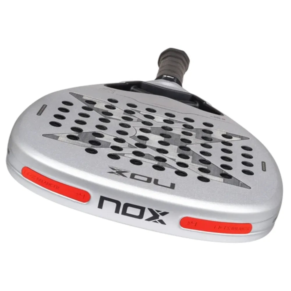 Pala NOX AT10 Genius Attack 12K Alum XTREM Agustín Tapia 2027 para Pádel