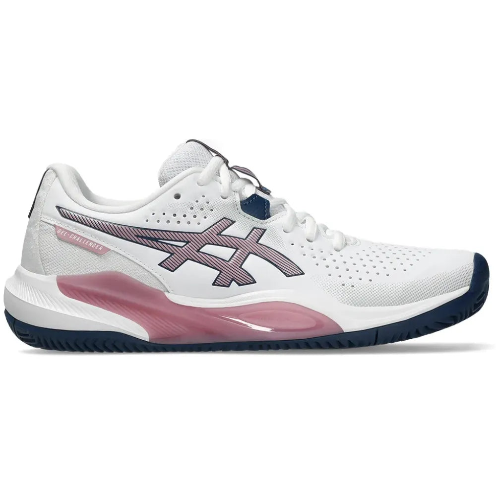 Tenis ASICS GEL-CHALLENGER 15 CLAY Mujer White Taro Purple para Pádel