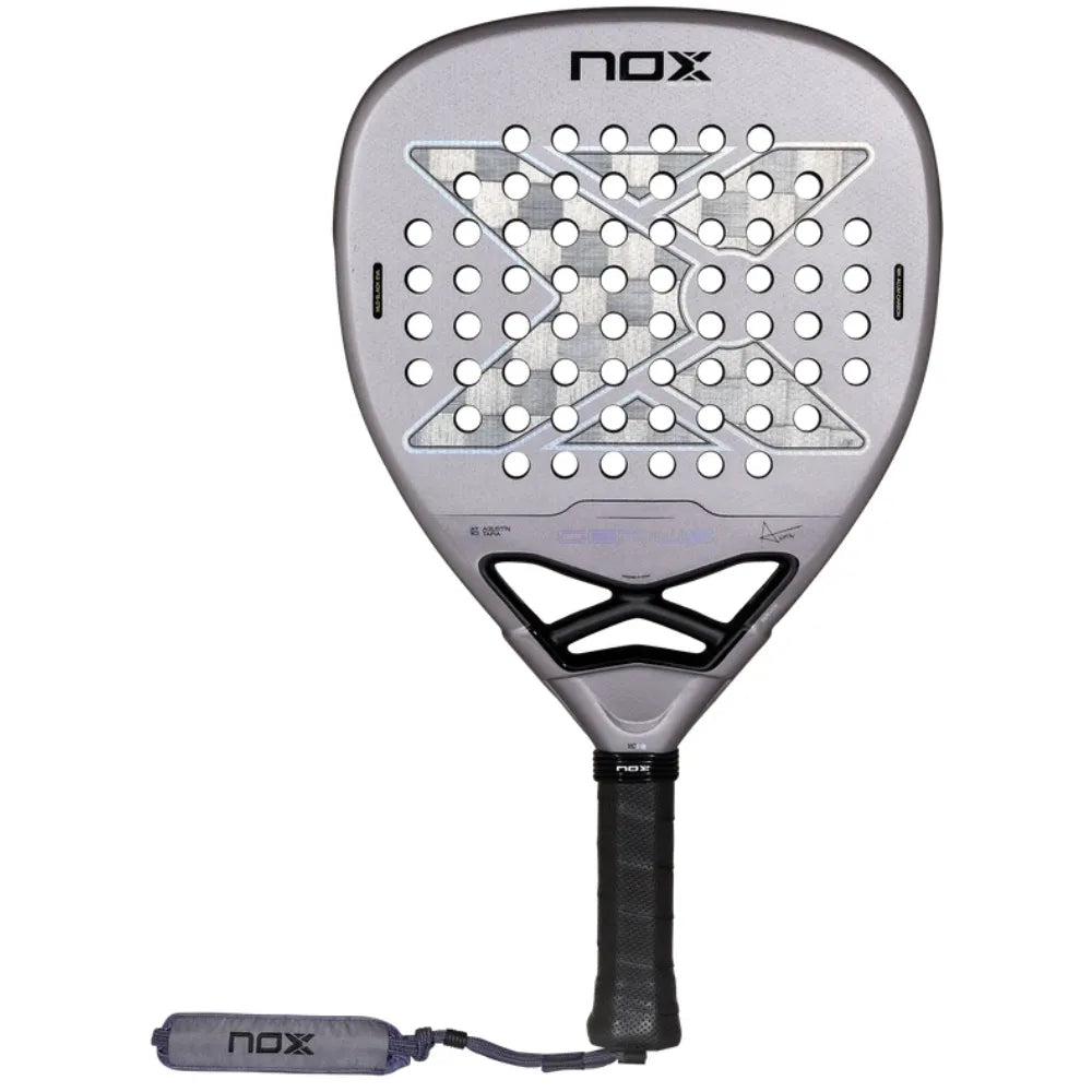 Pala NOX AT10 Genius Attack 18K Alum Agustín Tapia 2027 para Pádel