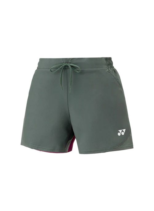 Short Yonex Verde Oliva Mujer para Pádel