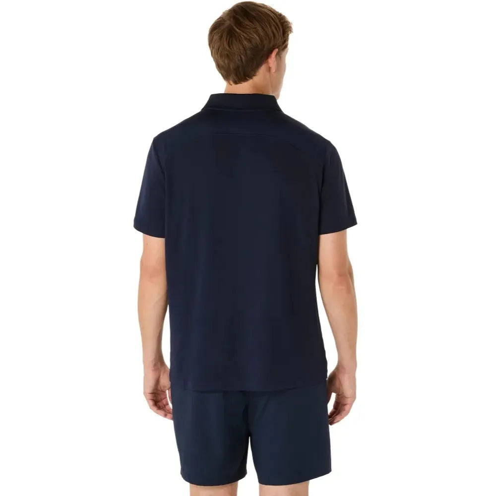 Playera Polo ASICS Court Hombre Midnight para Pádel