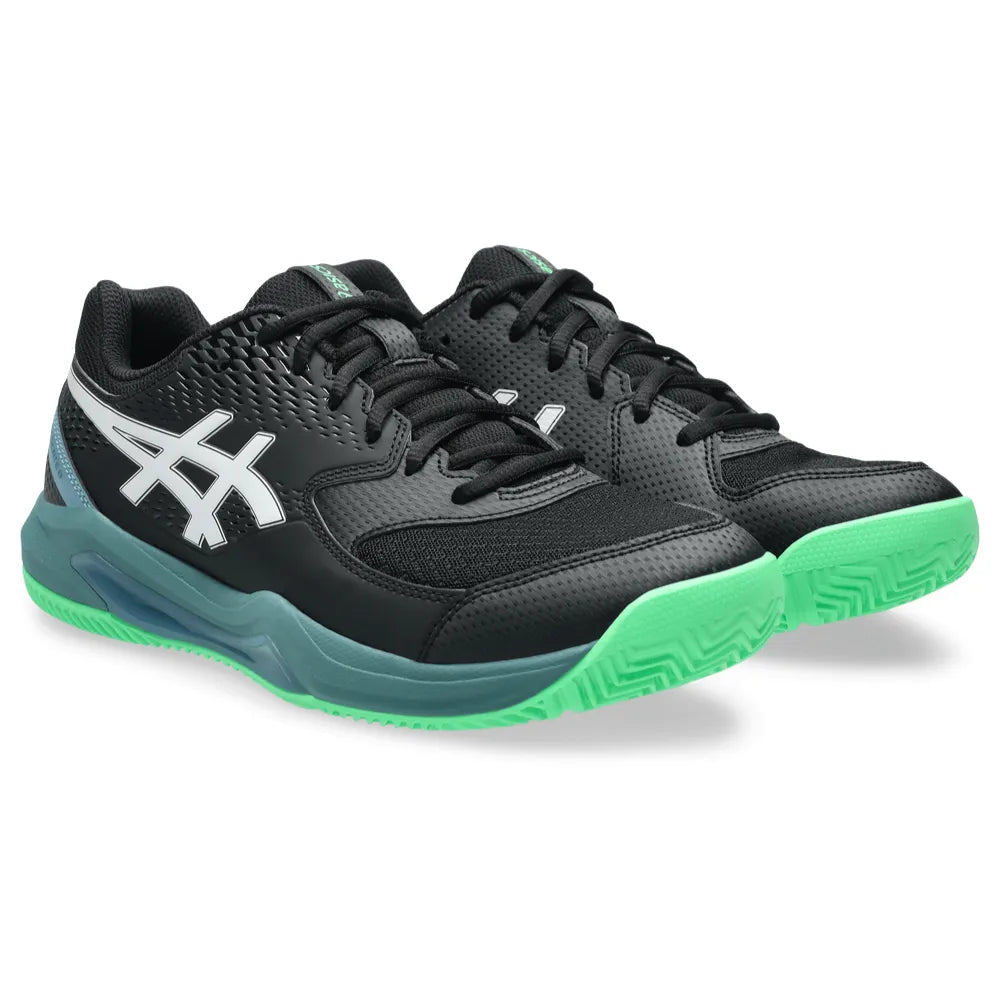 Tenis ASICS GEL-DEDICATE 8 PADEL Black Vital Green para Hombre