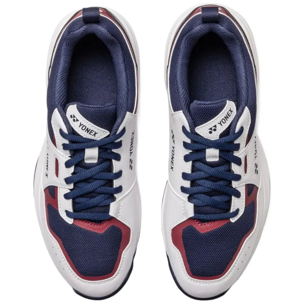 Tenis Yonex Power Cushion Pro-Move Classic Blanco Marino Rojo para Hombre