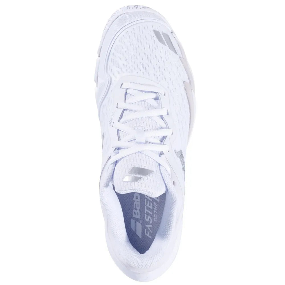 Tenis Babolat Jet Premura 3 Blanco Plata para Pádel Mujer