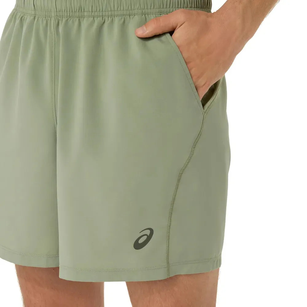 Short ASICS Court 7IN Hombre Khaki Green para Pádel