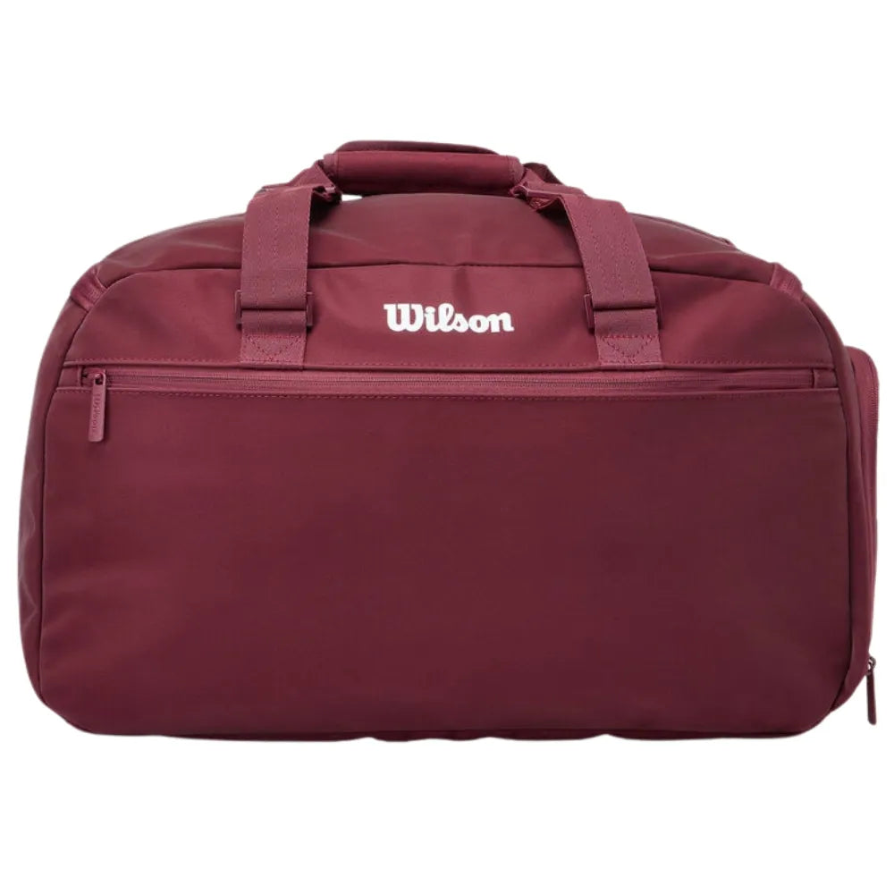 Maleta Wilson Defyer Super Tour Duffel Chica Café Rojo