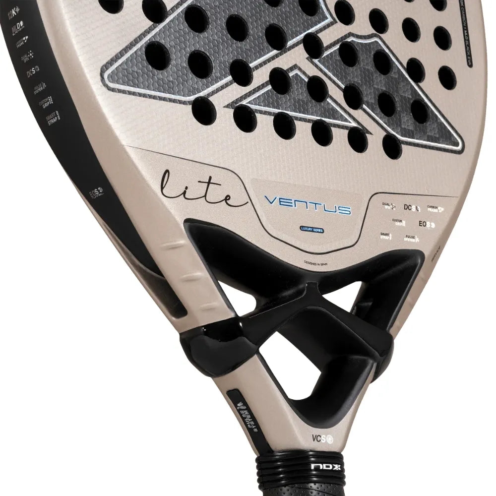 Pala Nox Ventus Hybrid 12K Lite 2027 para Pádel