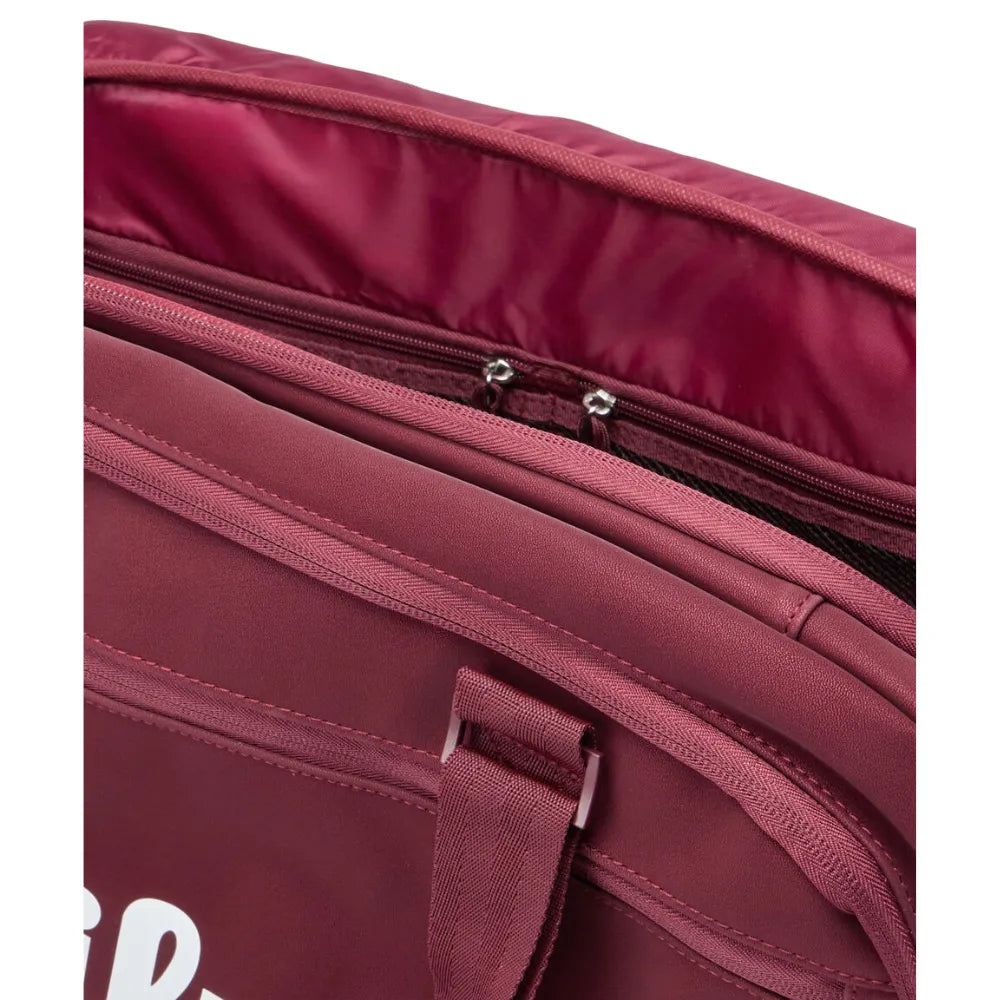 Maleta Wilson Defyer Super Tour Duffel Chica Café Rojo