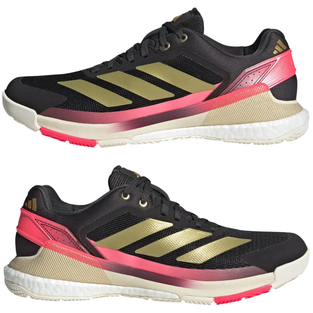 Tenis adidas Crazyquick BOOST para Pádel Negro/Dorado