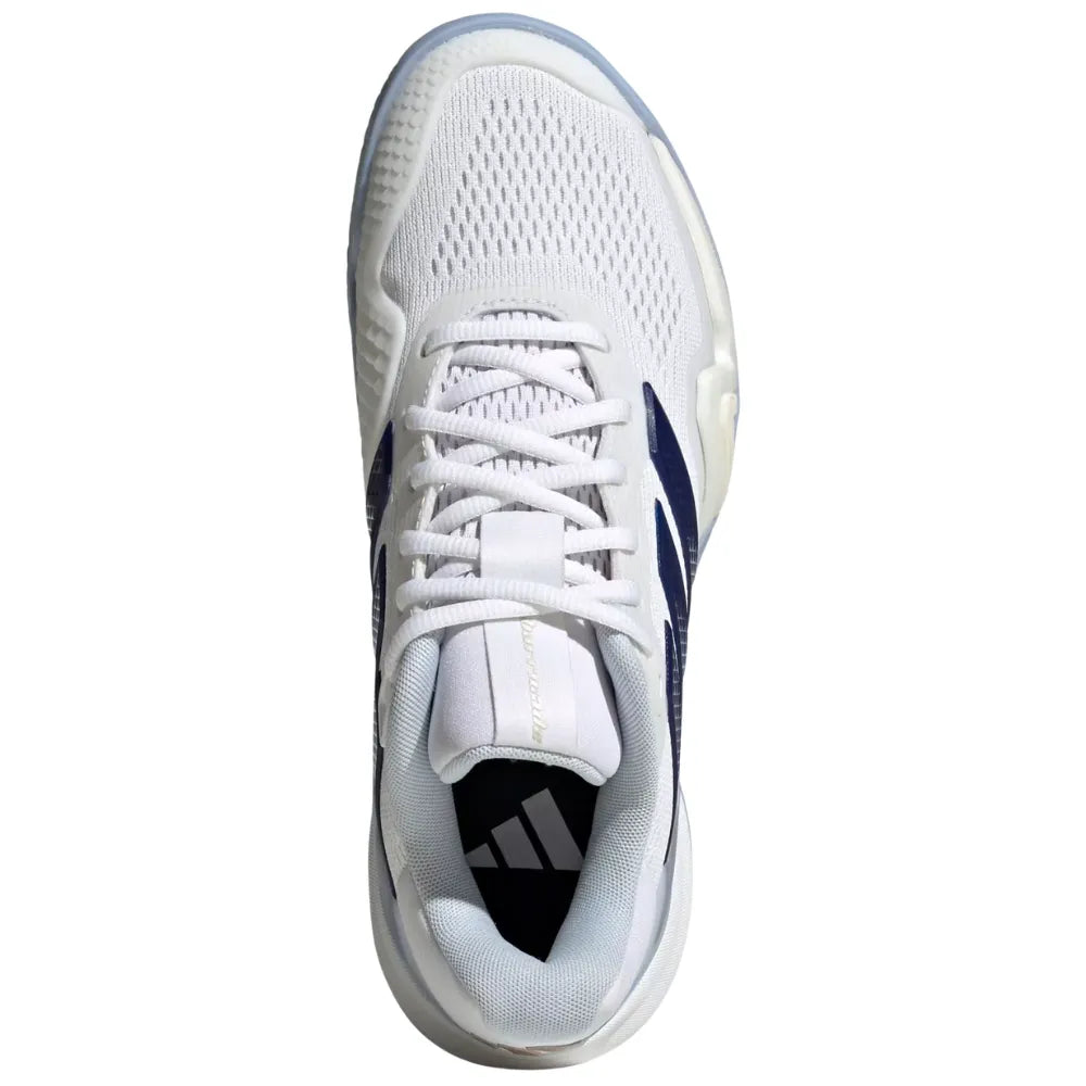 Tenis Adidas Barricade 14 Clay Mujer Blanco / Azul