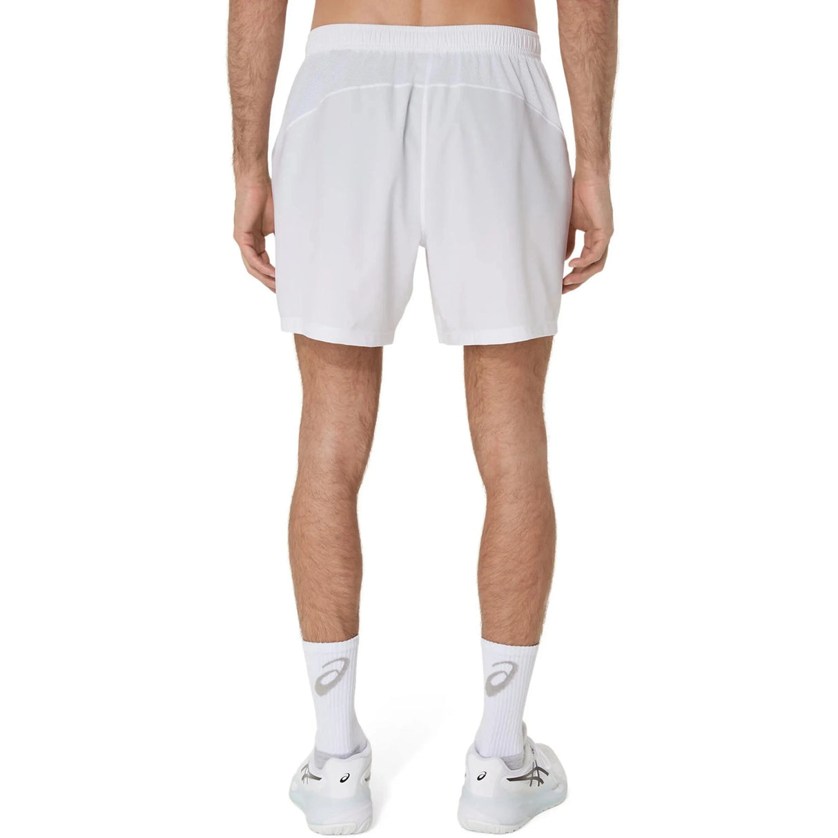 Shorts Asics Court 7in Hombre Blanco para Pádel