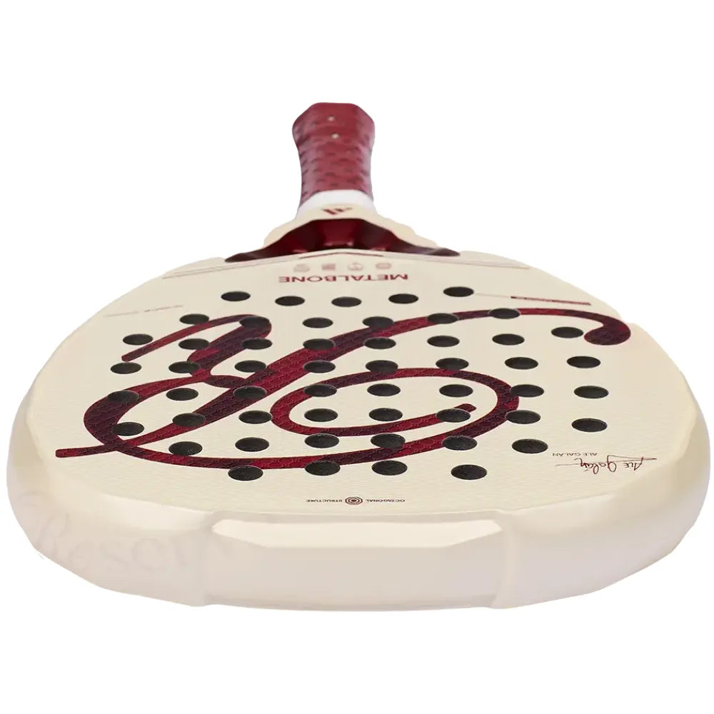 Pala adidas Metalbone Reserve EDT 2026 Blanco Rojo para Pádel