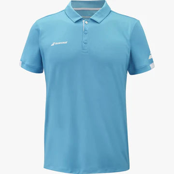 Polo Babolat Play Hombre Celeste para Pádel