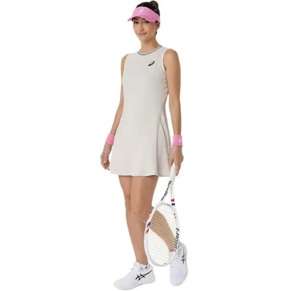 Vestido ASICS Game Dress Mujer Soft Oat para Pádel
