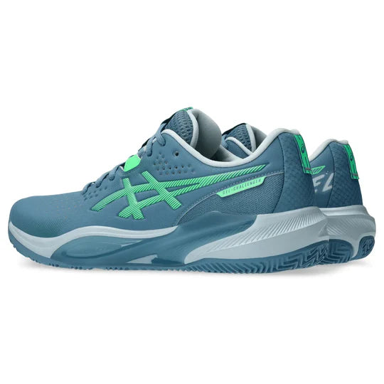 Tenis ASICS GEL-CHALLENGER 15 PADEL Saba Blue Vital Green para Hombre