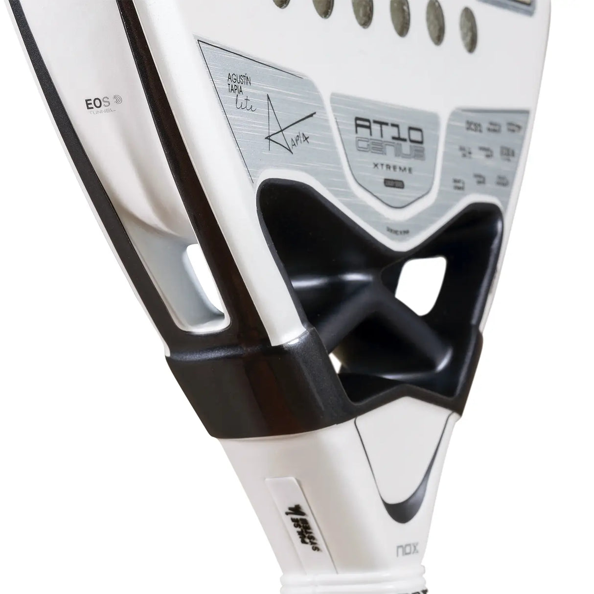 pala nox at10 lite con sistema de contrapesos personalizable weight balance