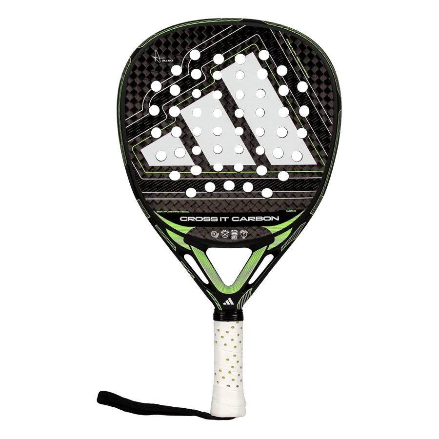 pala de pádel adidas cross it carbon 2026 con forma diamante y carbono 6k