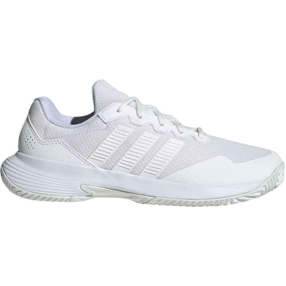 tenis adidas gamecourt 2 hombre blanco para padel con suela resistente y ajuste comodo