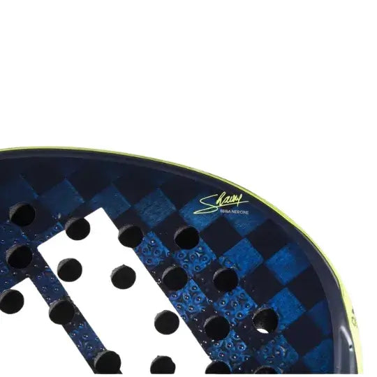 pala de padel adidas adipower team control negro naranja para control total