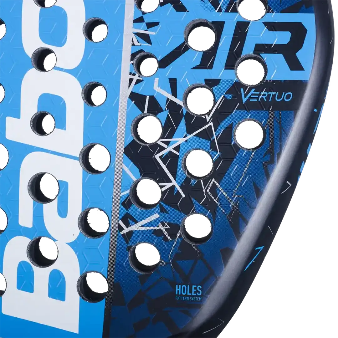 pala babolat air vertuo con superficie texturizada y marco liviano