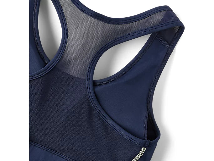 ropa deportiva mujer asics top azul marino pádel y tenis