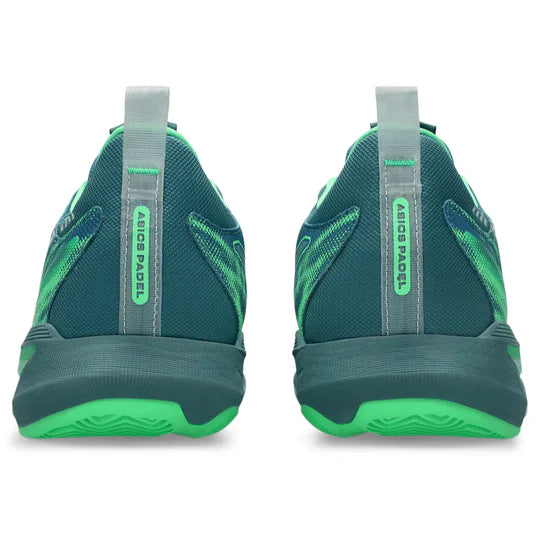 Tenis ASICS SONICSMASH FF Saba Blue Vital Green para Pádel