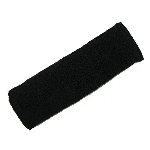 babolat headband logo negra fresca y ligera para partidos intensos