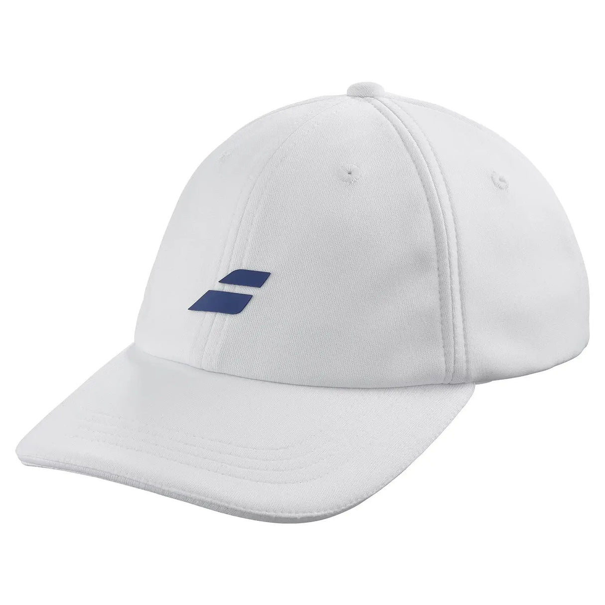 gorra babolat pure logo blanca ligera y fresca ideal para jugar padel