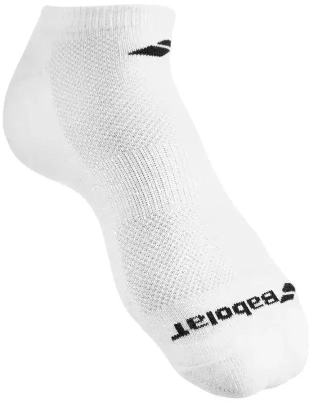 babolat calcetas deportivas blancas pack de 3 invisibles para padel