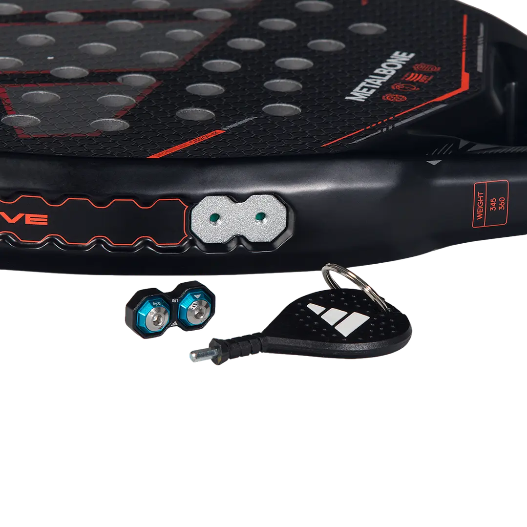 raqueta de padel adidas metalbone con balance personalizable y control extremo