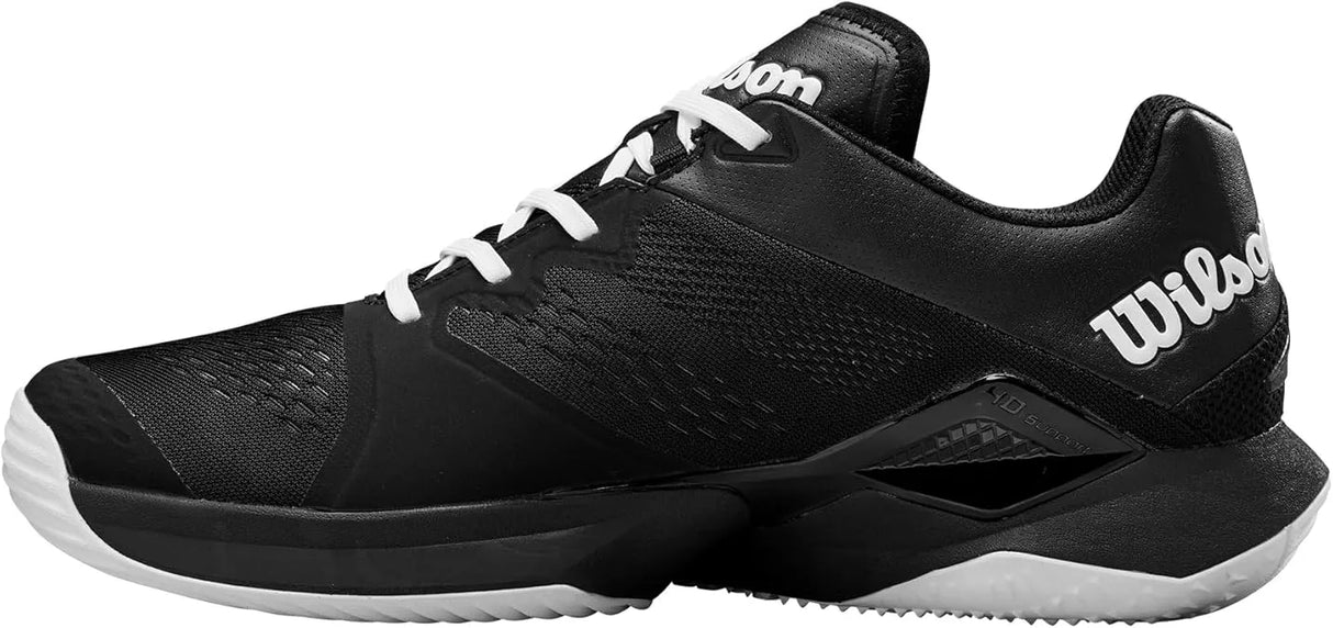 zapatillas wilson pádel bela tour negras con suela circular 360 grados
