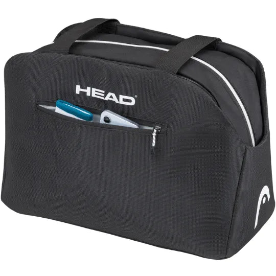bolsa tenis head tour tote bag color negro 22l con espacio para una raqueta y accesorios deportivos