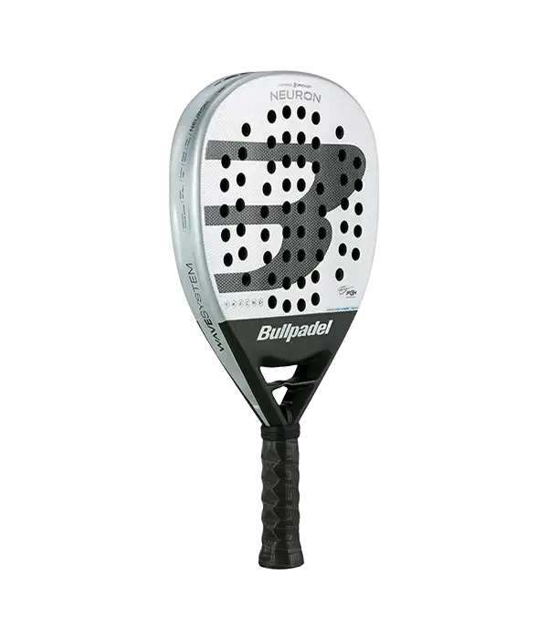 pala bullpadel neuron 2025 con forma redonda y control superior