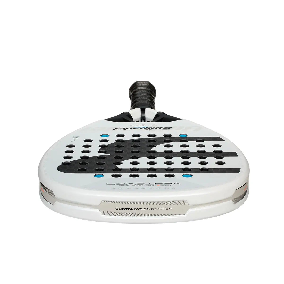 pala bullpadel vertex 05 rugosa con superficie top spin