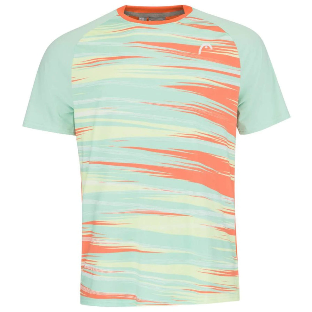 Playera Head Topspin Verde Pastel para Pádel