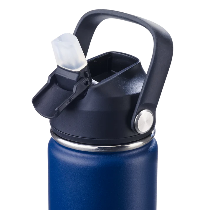 cantimplora deportiva babolat 75cl azul con sistema antiderrame