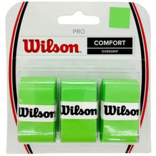 sobregrips wilson pro x3 verdes para control y comodidad en tenis o pádel