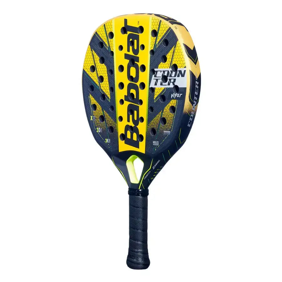 raqueta babolat counter viper 2024 con forma híbrida y potencia controlada