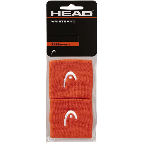 Muñequera Head 2.5'' Naranja para Pádel