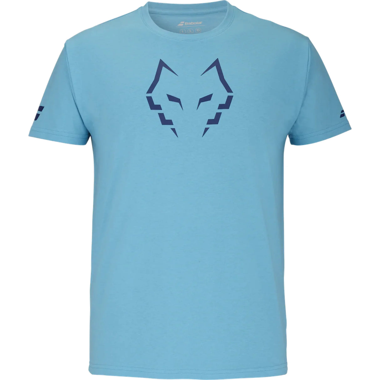 Playera Babolat Juan Lebrón Algodón Cyan para Pádel