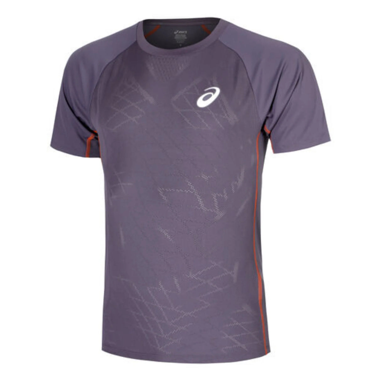 Playera Asics Match Actibreeze Manga Corta Púrpura Grisáceo para Pádel