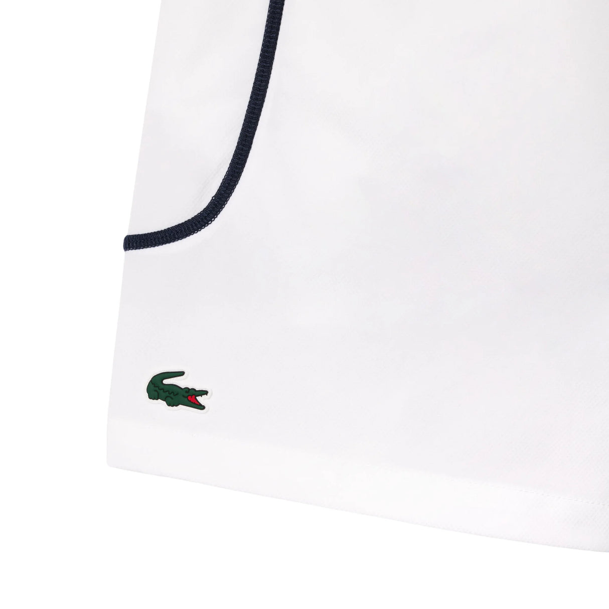 Short Lacoste Ligero de Tenis Blanco para Pádel