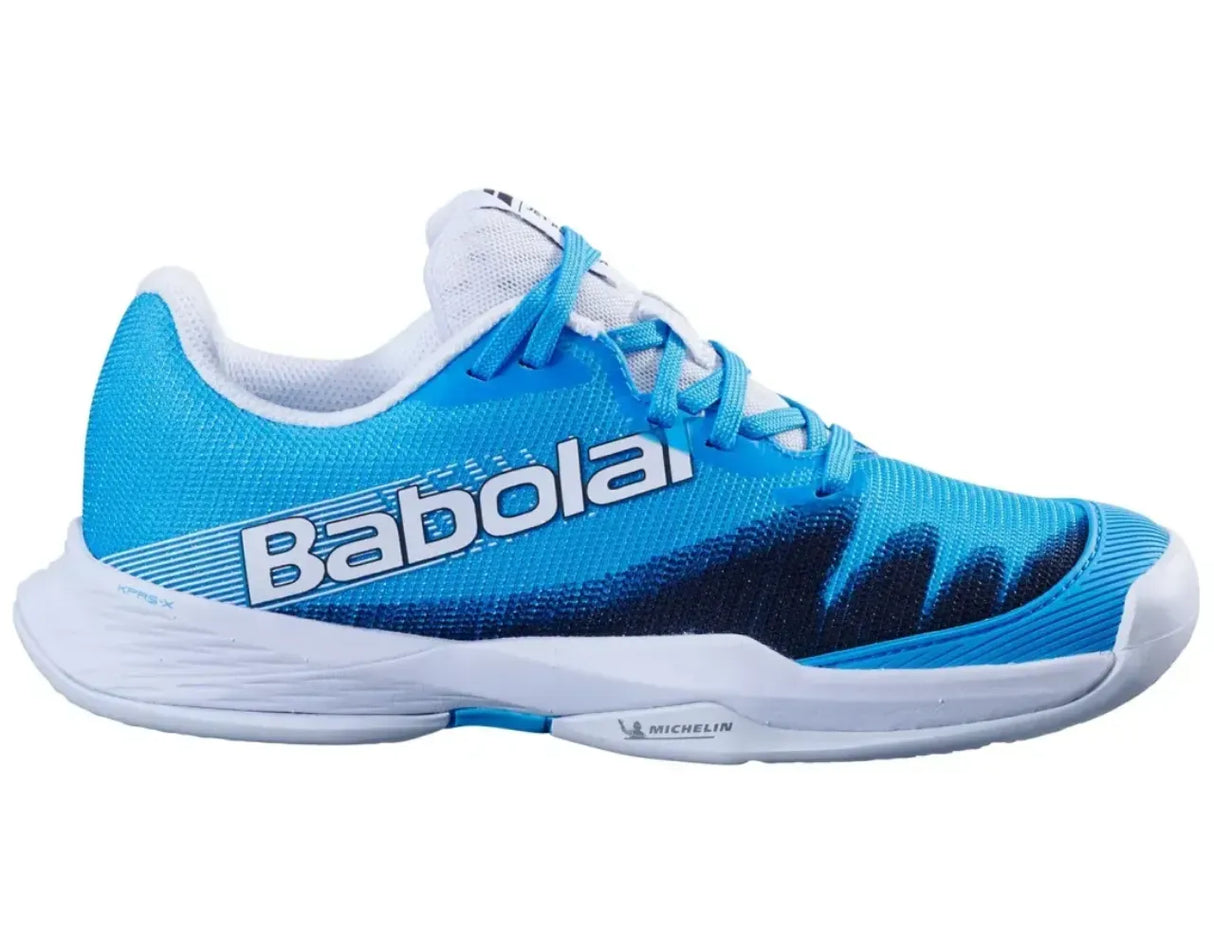 Tenis Babolat Jet Premura 2 Junior Azul Cian para Pádel Niño