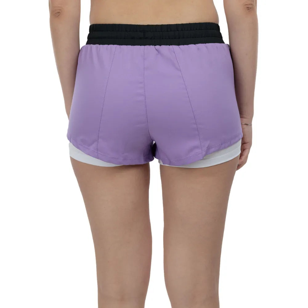 Short Babolat Padel Violeta para Pádel Mujer