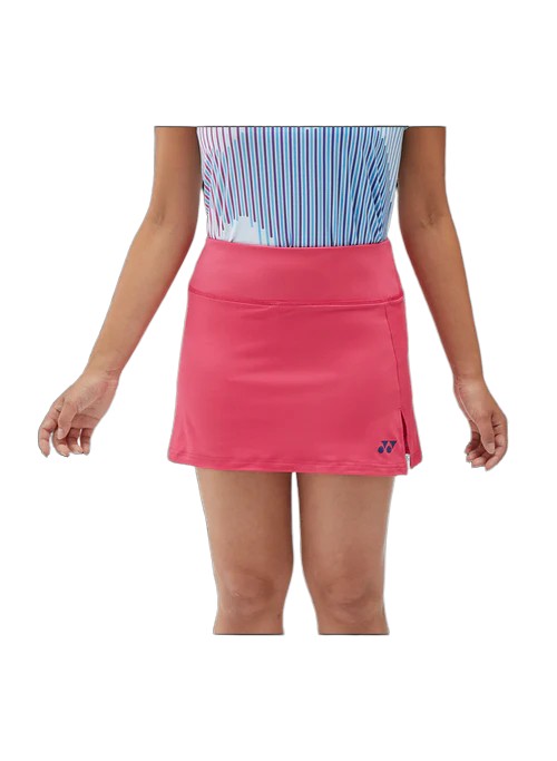 falda deportiva yonex mujer rosa ligera y transpirable