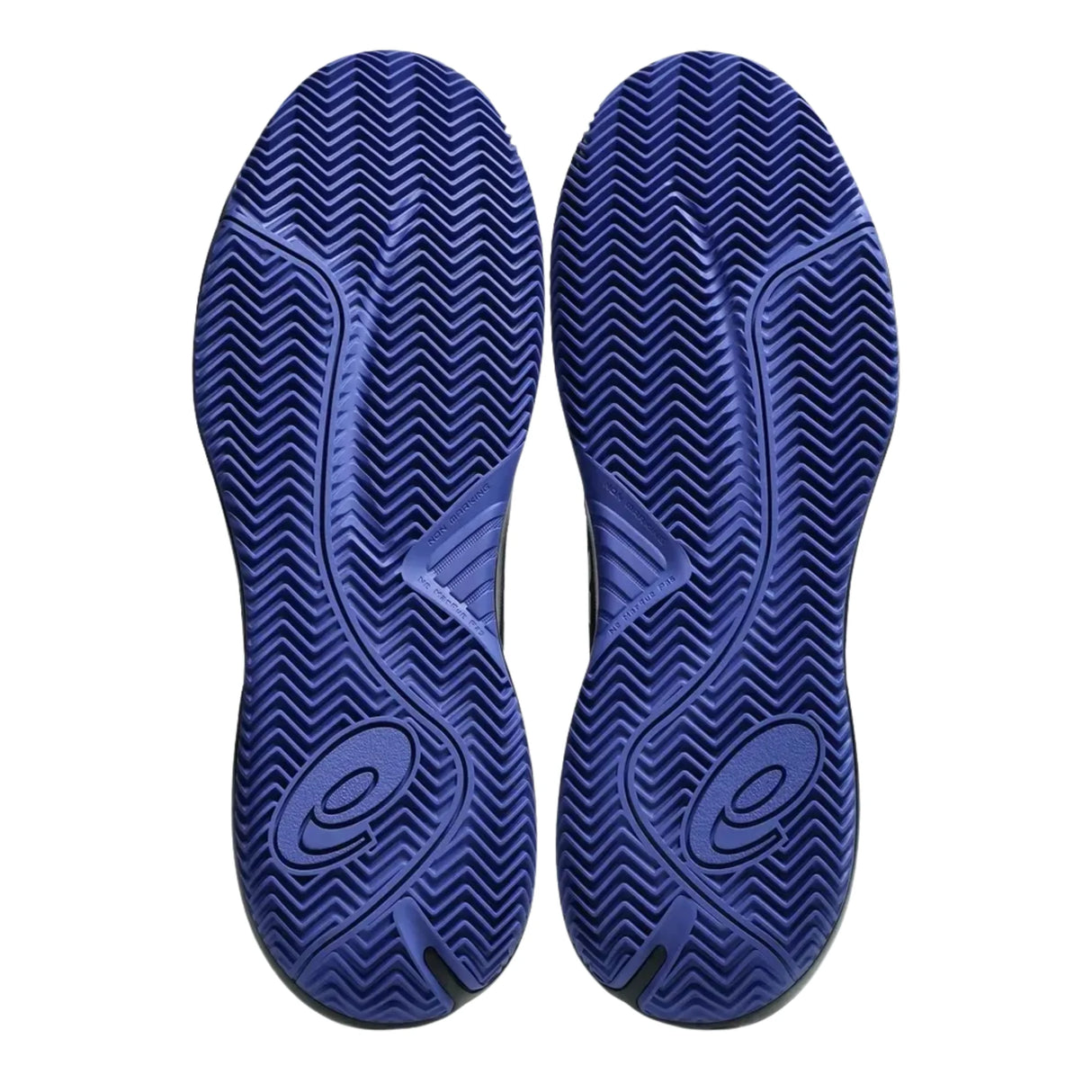 zapatillas asics challenger negro azul para control y estabilidad en pádel