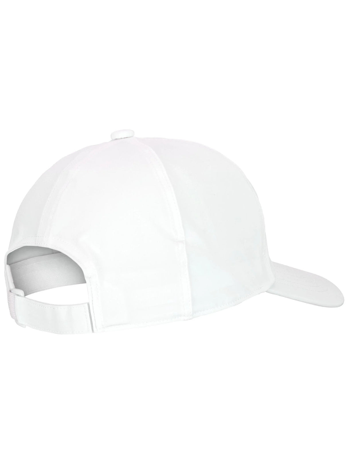 gorra asics training blanca con estilo deportivo y visera protectora