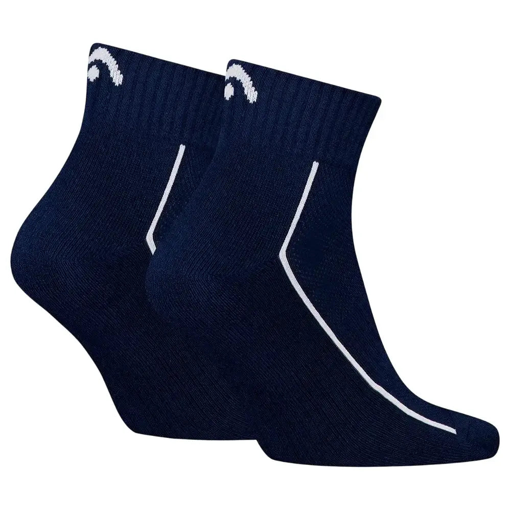 calcetas padel head performance azul con diseño ergonómico