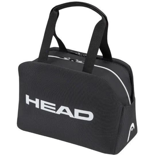 bolsa head tour tote bag 22l negra para tenis con compartimento para raqueta y accesorios deportivos estilo head padel