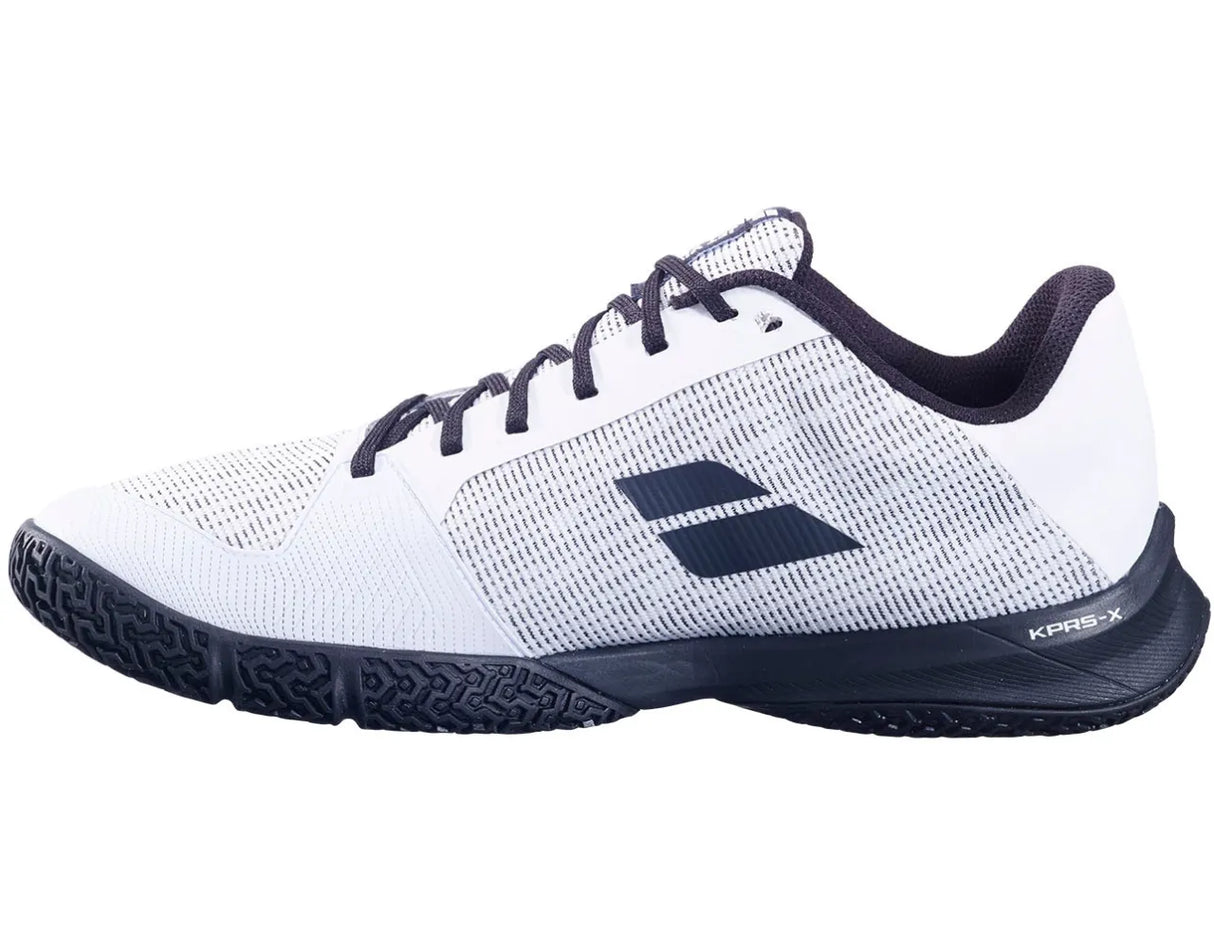 zapatillas babolat jet viva negras con tecnología kprs-x para impacto reducido